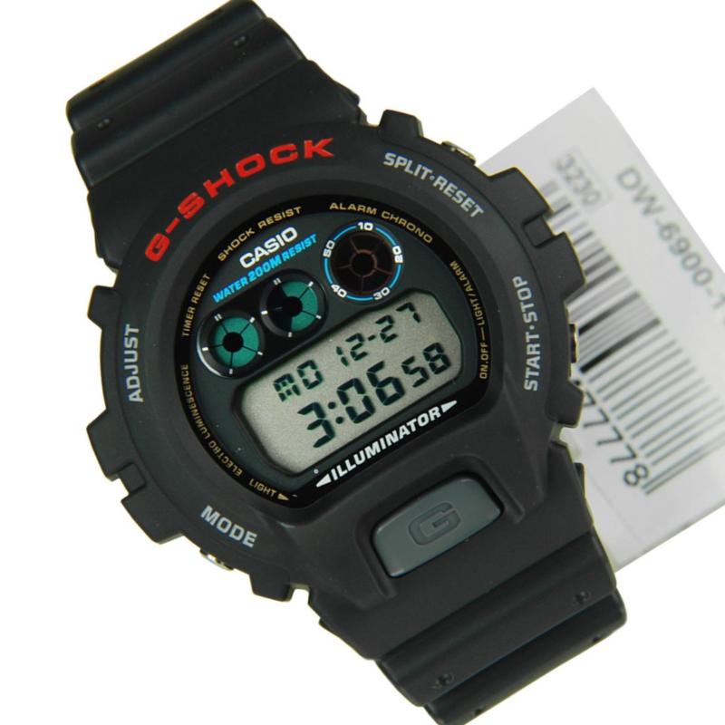 Đồng hồ nam dây nhựa Casio G-SHOCK DW-6900-1VDR bán chạy