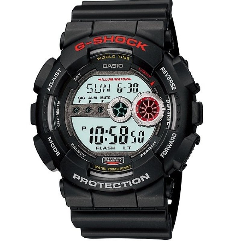 Đồng hồ nam dây nhựa Casio G-shock GD-100-1ADR(Đen) bán chạy