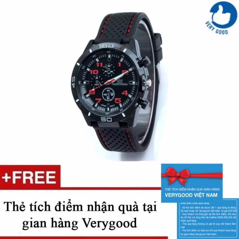 Nơi bán Đồng hồ nam dây silicon GT Sport watch TP001 + Tặng kèm 1 thẻ tích điểm nhận quà tại gian hàng Verygood