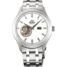 Đồng hồ nam dây thép Automatic Orient Golden Eye WV0201DB( Trắng ) Made in Japan