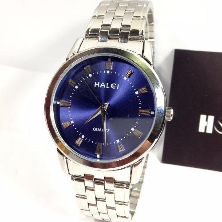 Đồng hồ nam dây thép Halei HL3603 Mặt Kính Saphia Chống Xước Chống Nước