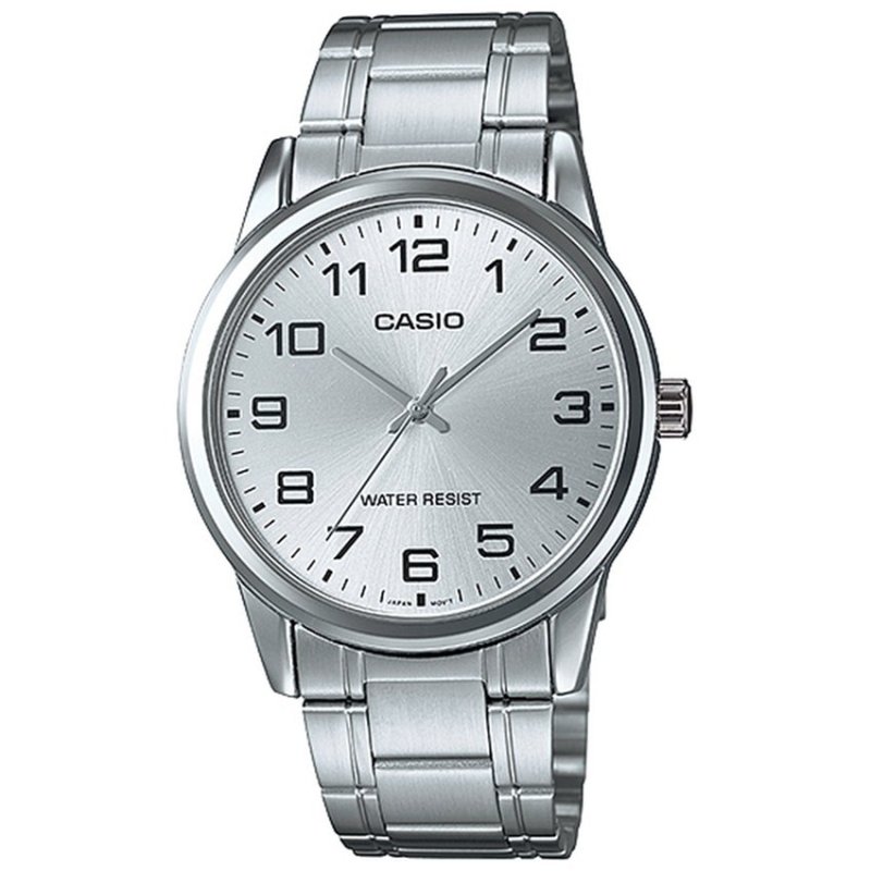 Nơi bán Đồng hồ nam dây thép không gỉ Casio MTP-V001D-7BUDF (Bạc)