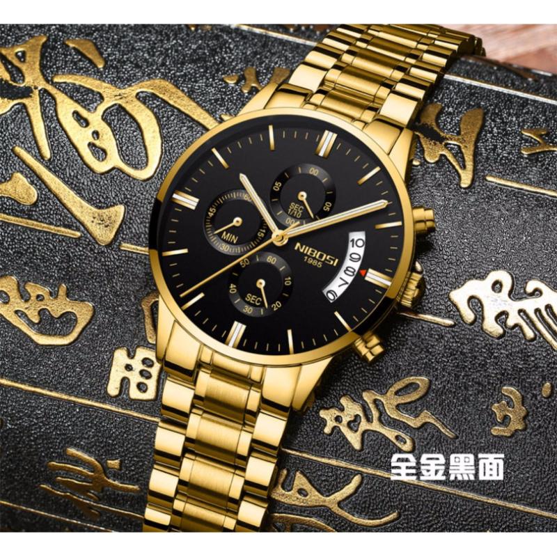 Nơi bán Đồng hồ Nam NIBOSI 1895 Kính tráng Sapphire