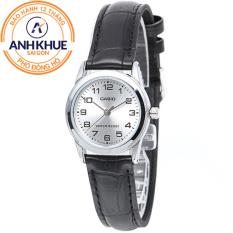 Đồng hồ nữ dây da Casio Anh Khuê LTP-V001L-7BUDF