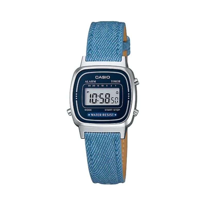 Nơi bán Đồng hồ nữ dây da Casio LA670WL-2A2DF (xanh)