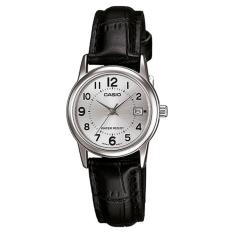 Đồng hồ nữ dây da Đồng hồ analog Casio LTP-V002L-7BUDF (Đen)