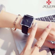ĐỒNG HỒ NỮ DÂY DA JULIUS HÀN QUỐC JA354 (Đen)