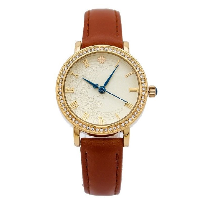 Nơi bán Đồng hồ Nữ dây da Julius TAJU1127 (Nâu)