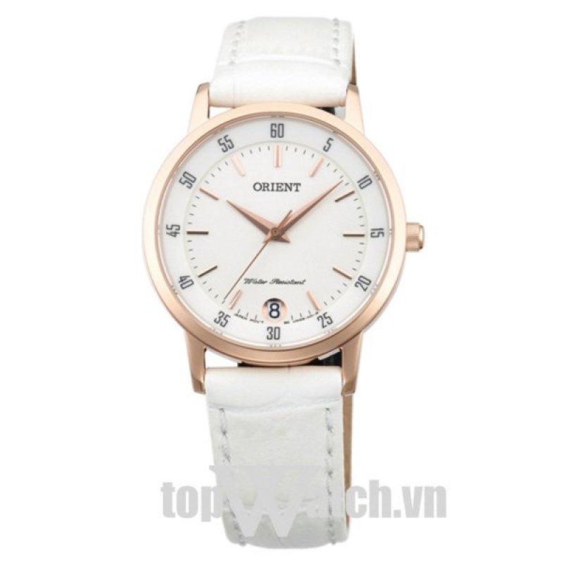 Nơi bán Đồng hồ nữ dây da Orient FUNG6002W0 (Mặt Trắng)