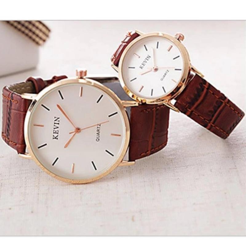 Nơi bán Đồng hồ nữ dây da pgh-02 (Nâu Trắng)