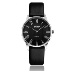 Đồng hồ nữ dây da SKMEI 051115NU (Đen)
