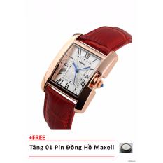 Nơi Bán Đồng hồ nữ dây da SKmei + tặng 01 viên pin SHEELOVE SHOP