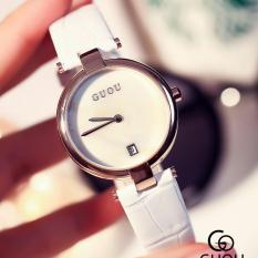 Đồng hồ nữ dây da thương hiệu GUOU CH275