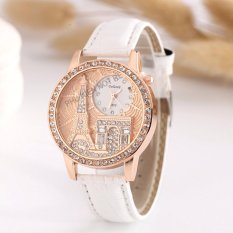 Đồng hồ nữ dây da tổng hợp Geneva PKHRGE041-1 (trắng)