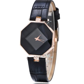 Đồng hồ nữ dây da tổng hợp Geneva PKHRGE043-3 (đen)  