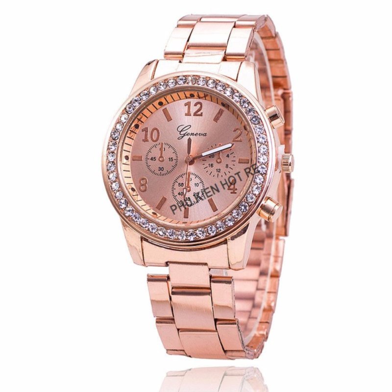 Giá bán Đồng hồ nữ dây hợp kim Geneva PKHRGE016-4 (Bạc)