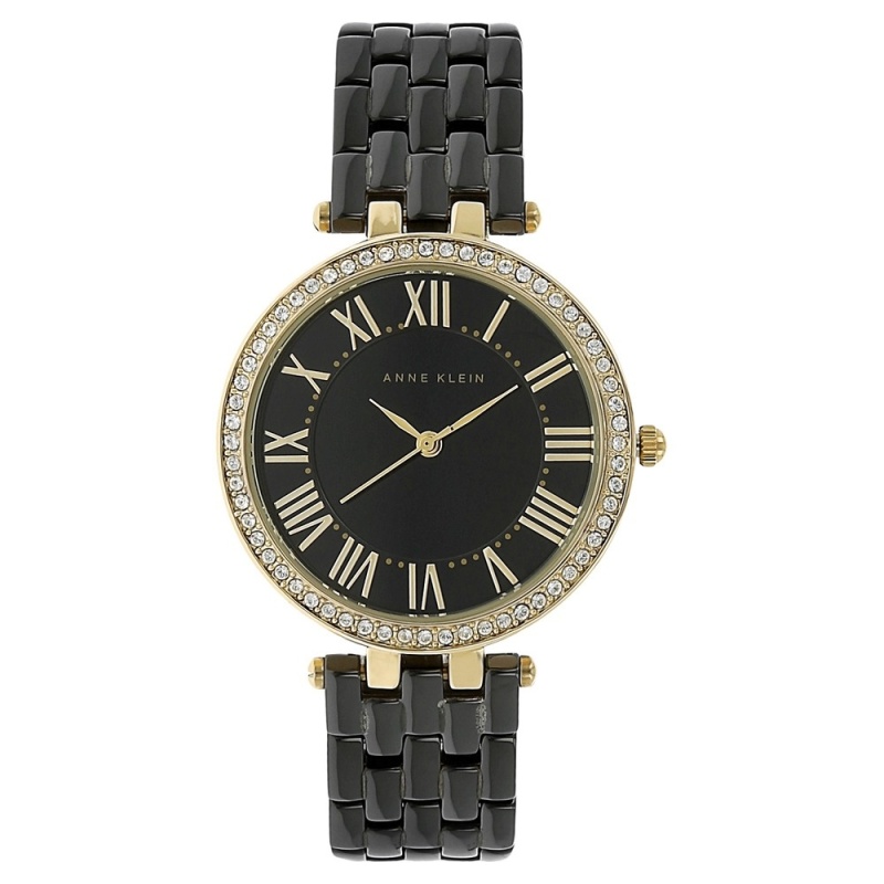 Nơi bán Đồng hồ nữ dây kim loại Anne Klein AK/2130BKGB (Đen) - Hãng Phân phối chính thức