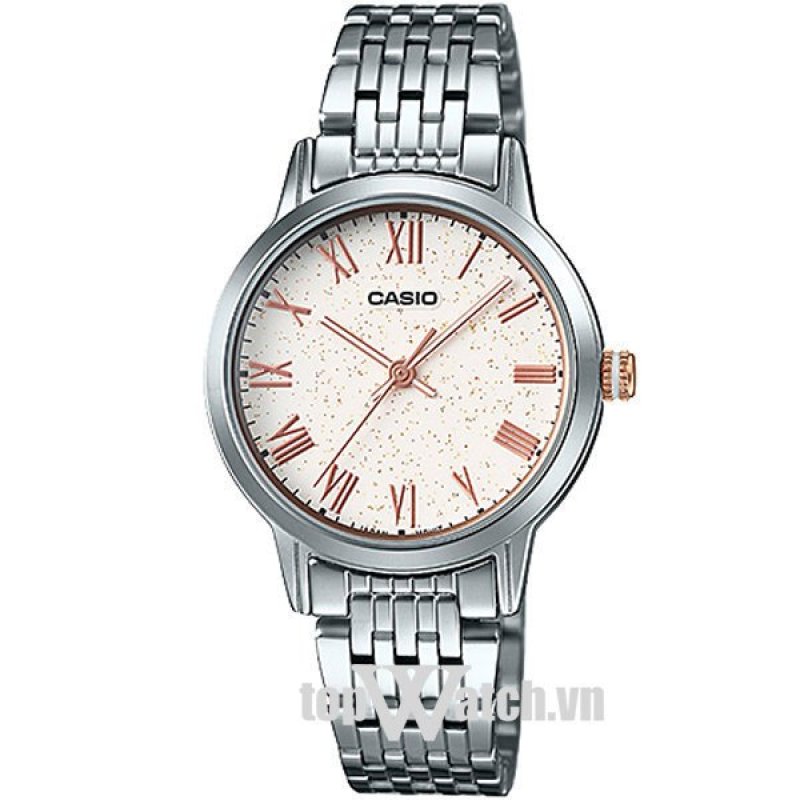 Nơi bán Đồng hồ nữ dây kim loại Casio standard LTP-TW100D-7AVDF(Mặt Trắng)
