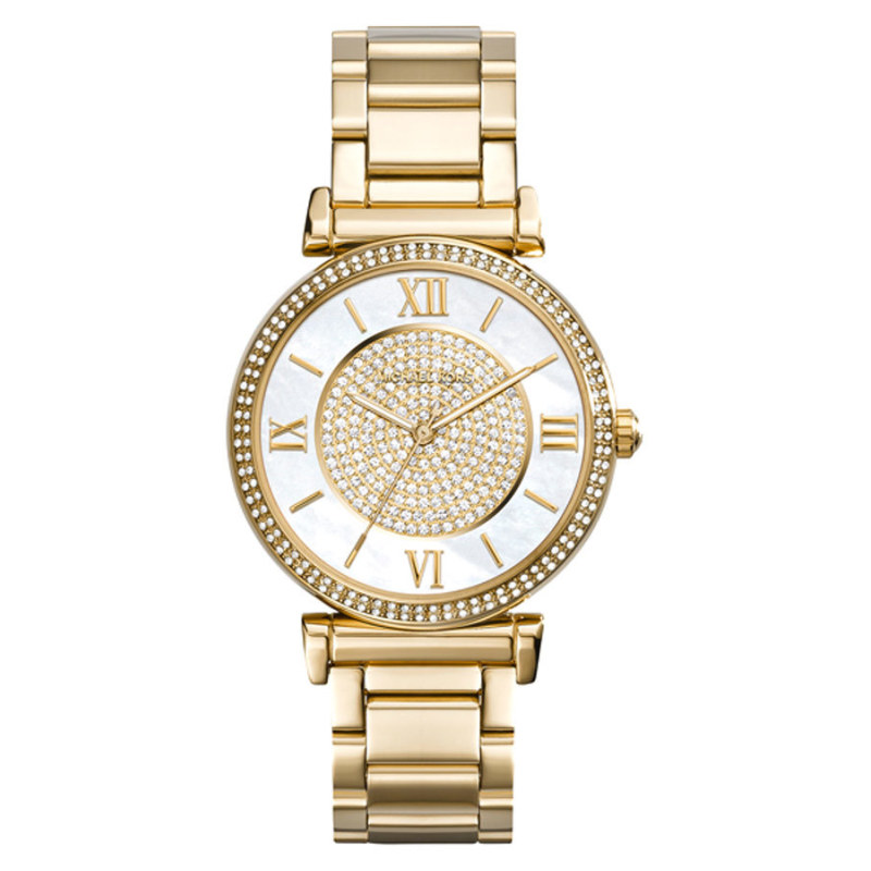 Nơi bán Đồng hồ nữ Dây kim loại Michael Kors MK3332 (Vàng)