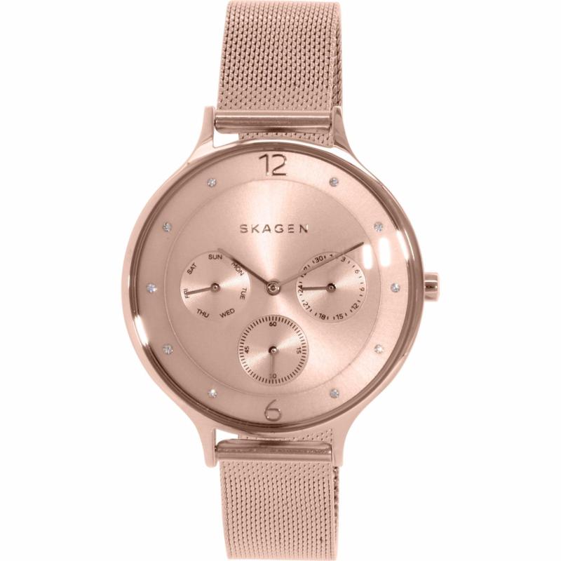 Nơi bán Đồng hồ nữ dây kim loại Skagen SKW2314 dây thép không gỉ (Vàng hồng) - Hàng nhập khẩu