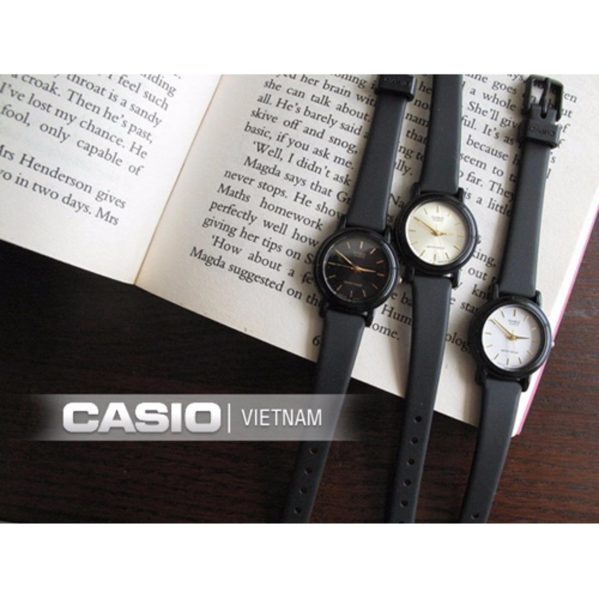Đồng hồ nữ dây nhựa Casio Anh Khuê LQ-139AMV-1ELDF