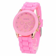 Đồng Hồ Nữ Dây Silicone Geneva Sl024_Pk3746