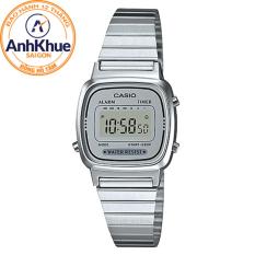 Đồng hồ nữ dây thép không gỉ Casio LA670WA-7DF