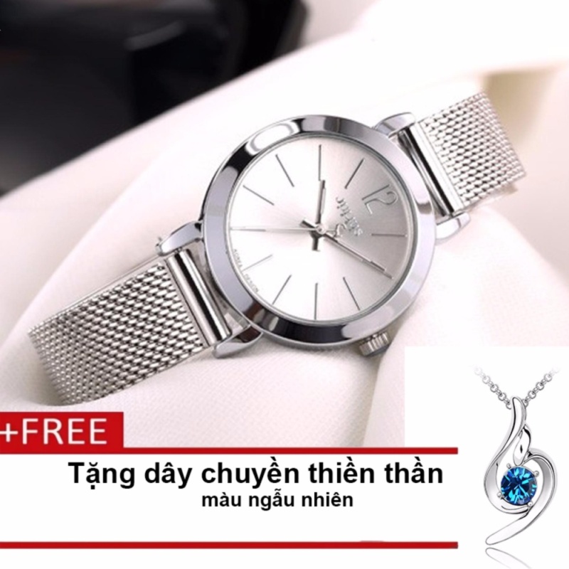 Nơi bán Đồng hồ nữ JULIUS JU970 JA-732 vàng + tặng dây chuyền thiền thần may mắn