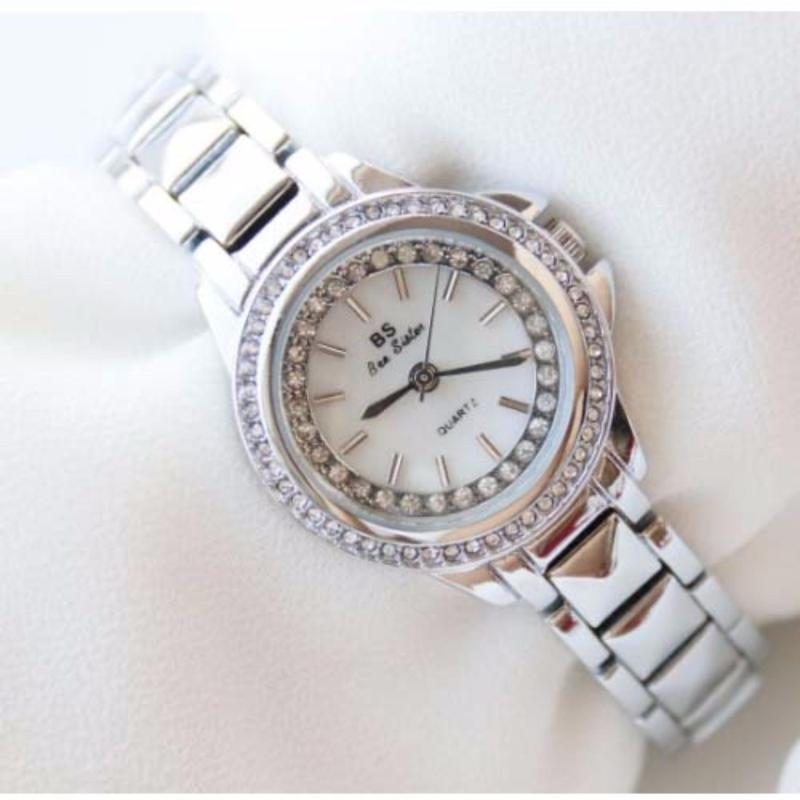 Giá bán Đồng hồ nữ đính đá thời trang BS FA1462 - Bạc