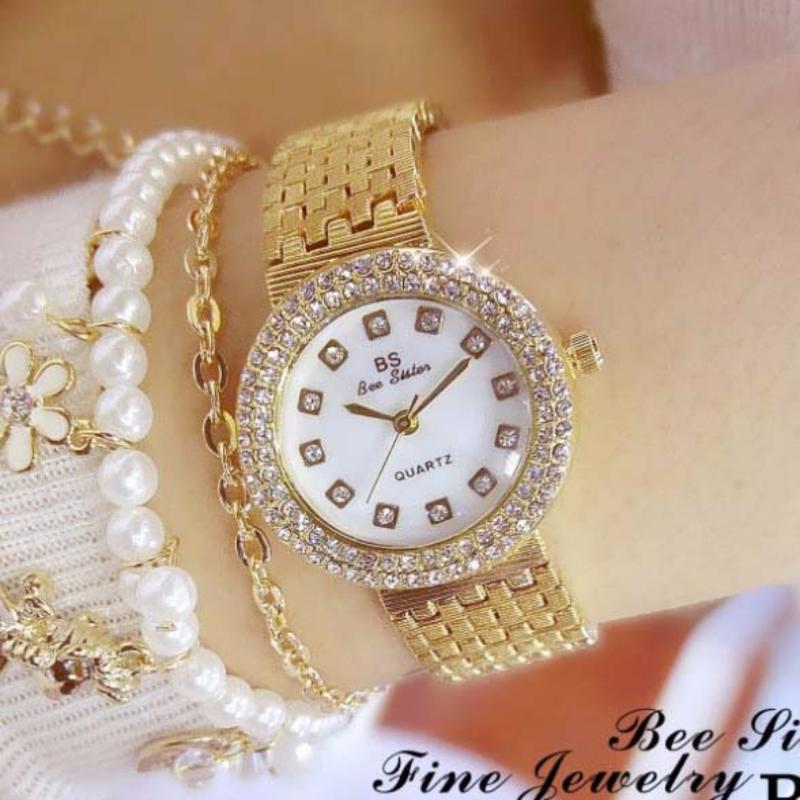 Đồng hồ nữ đính đá thời trang BS FA1520 (Gold) bán chạy