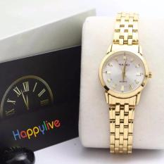 Đồng hồ nữ Halei 003 mặt trắng chống nước