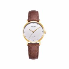 Đồng hồ nữ Halei 542 dây da cao cấp cực xinh