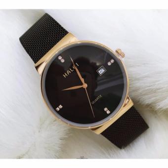 Đồng hồ nữ Halei HL160 màu đen chống nước  