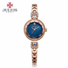 Bảng Giá Đồng hồ nữ JULIUS JA981 dây thép vàng đồng mặt xanh   EBUZ