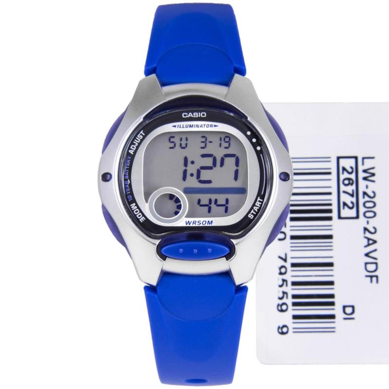 Đồng hồ nữ nam  dây nhựa dẽo Casio LW-200-2aVDF bán chạy