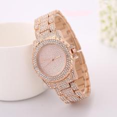 Đồng hồ nữ siêu cấp GENEVA GE233 đính đá + Tặng kèm vòng tay nữ cực xinh