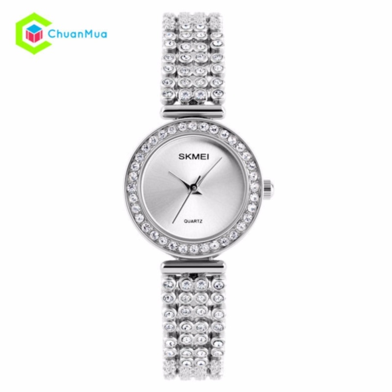 Nơi bán Đồng Hồ Nữ Skmei 1224 Mặt Dây Xoàn - Mã: DHA459