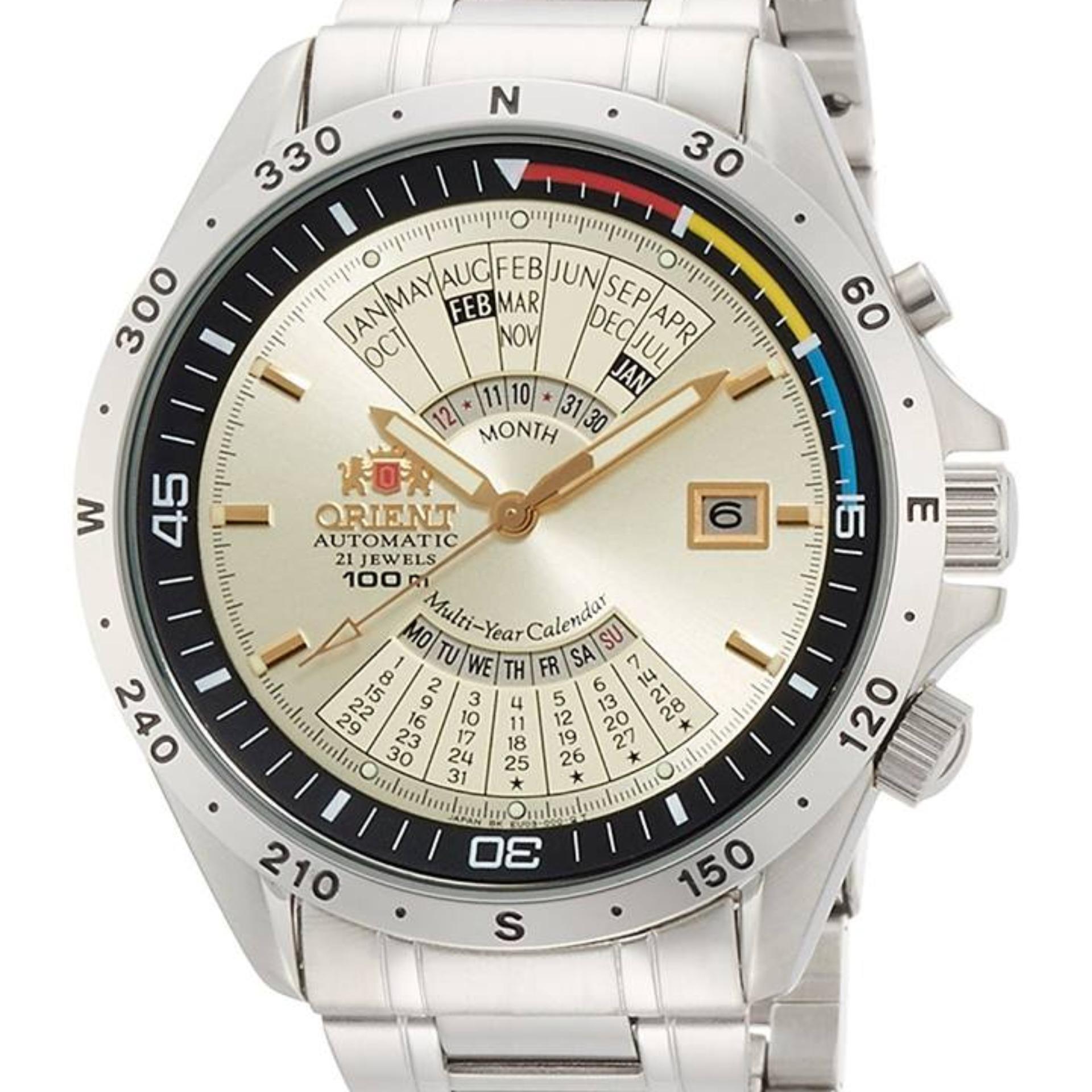 Đồng hồ Orient Lịch vạn niên SEU03002CW
