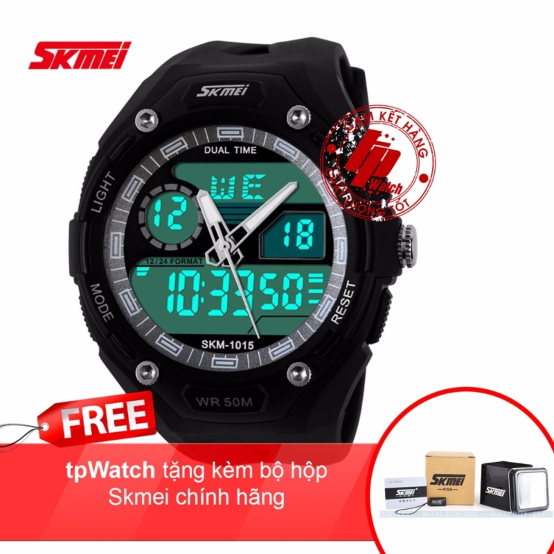 Đồng hồ thể thao nam Skmei 1015 + Hộp đồng hồ Skmei- Chống nước cực tốt - .1008 bán chạy