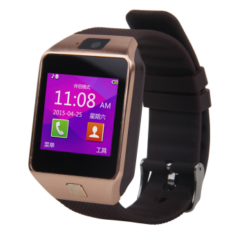Đồng hồ thông minh của Eshop Bluetooth thông minh Thẻ SIM GSM dành cho Android Điện thoại (Vàng)  