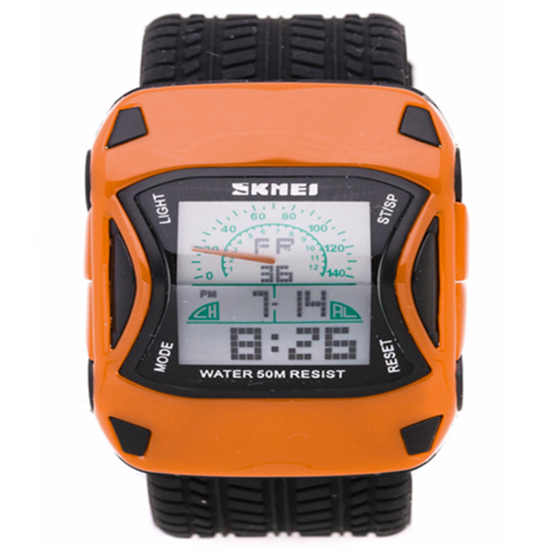 Đồng hồ trẻ em dây nhựa SKMEI P-Sk027 (Cam) bán chạy