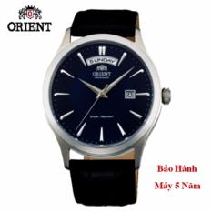 Đồng hồ tự động nam Orient mặt xanh sang trọng fac08004d0