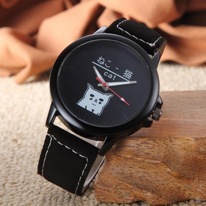 Nơi bán Đồng hồ Unisex họa tiết con mèo