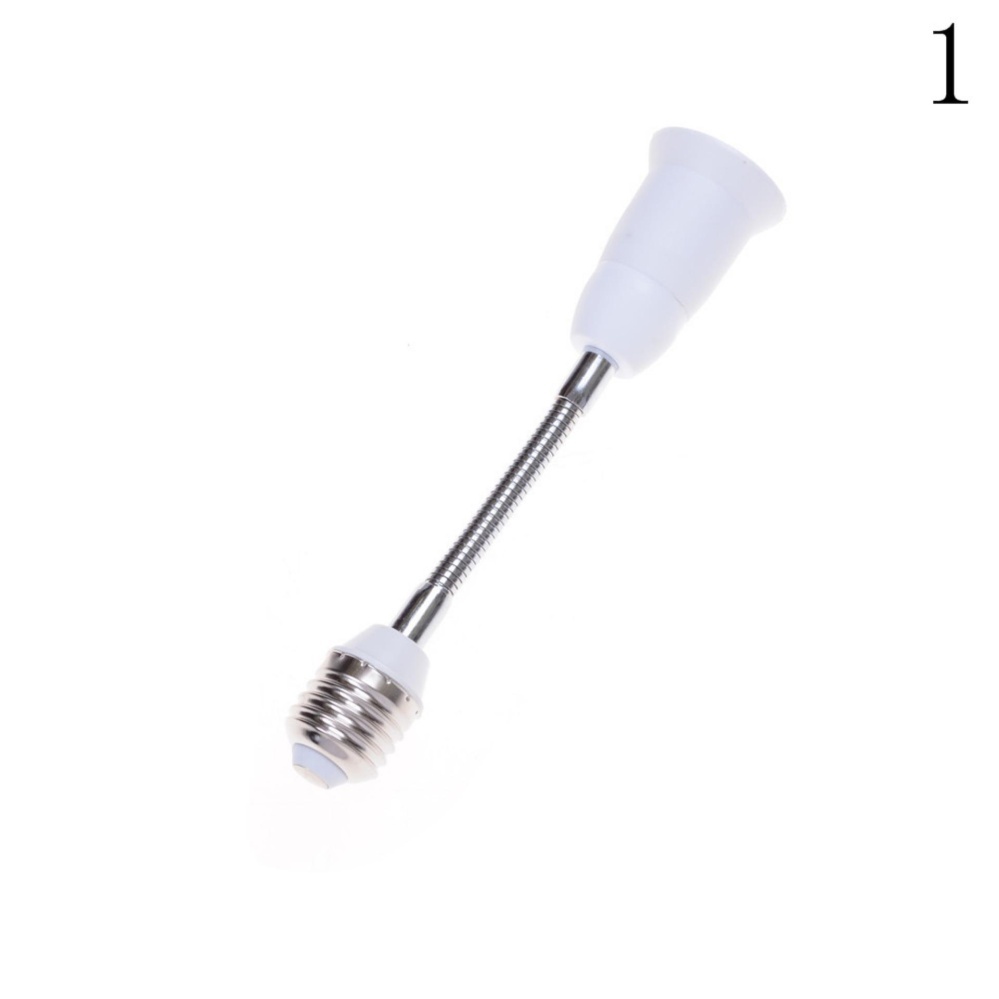 E27 Bulb Lamp Holder Flexible Extension Adapter Socket Converter Size (Length): 20cm (Approx.) - intl
