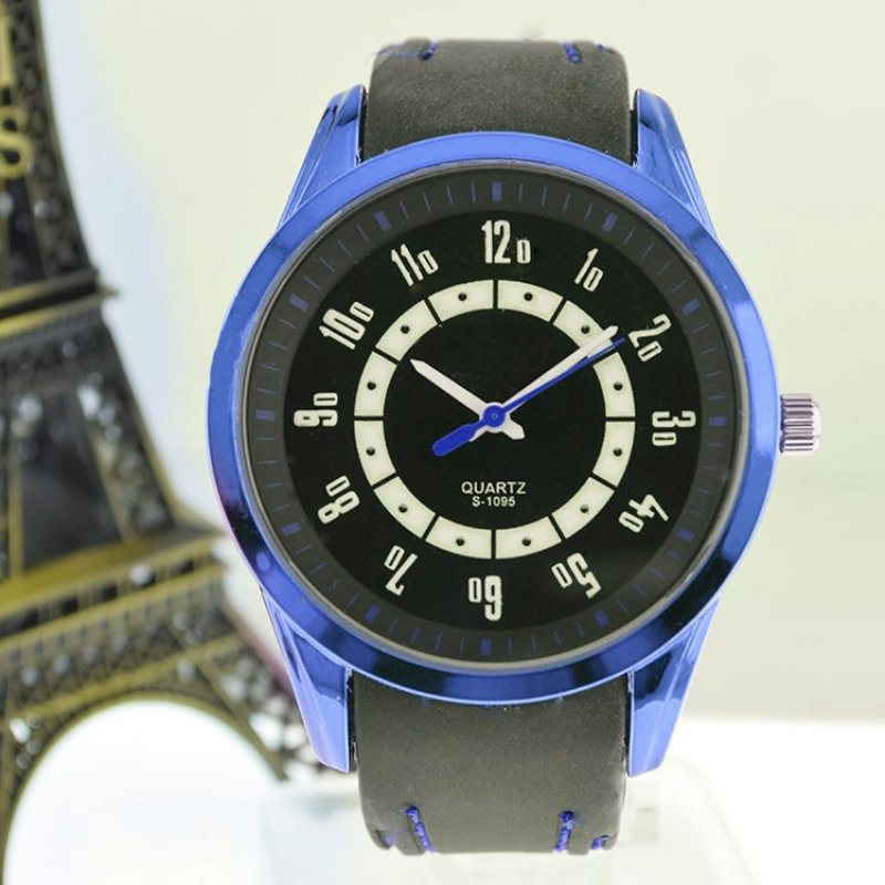 Easybuy Students High-Grade Silicone Slim Watches Men Women
Wristwatch Gift Watch Blue - intl bán chạy