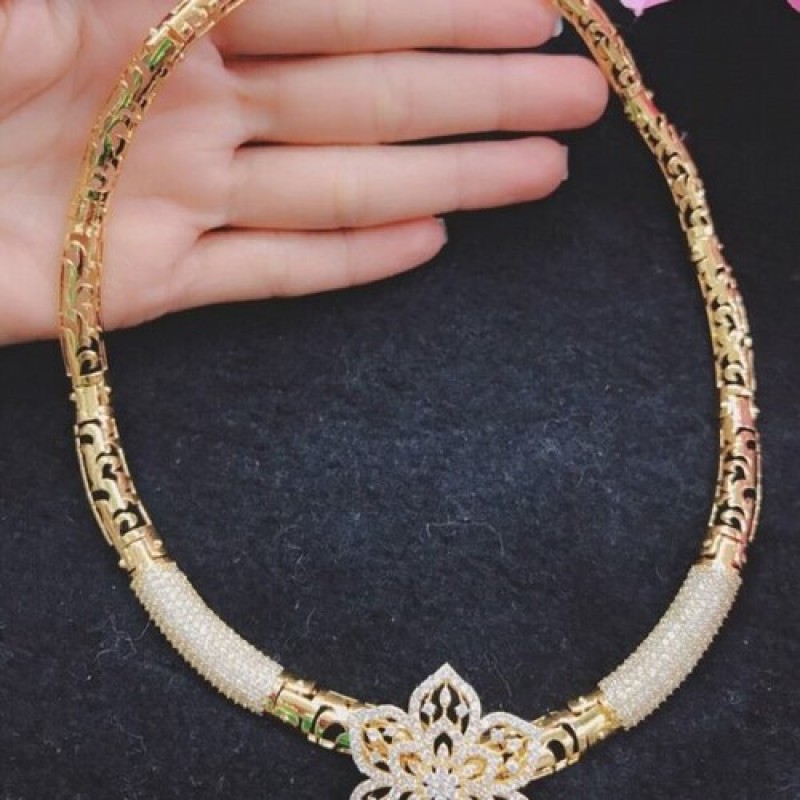 Kiềng Xi Vàng 18k_QVK280905