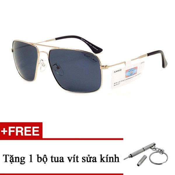 Giá bán Kính mát Exfash EF 5974 C01 + Tặng 1 bộ tua vít sửa kính