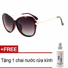 Kính mát EXFASH EF26918 C67 + Tặng 1 chai nước rửa kính