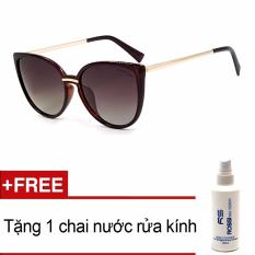 Kính mát EXFASH EF26919 C18 + Tặng 1 chai nước rửa kính