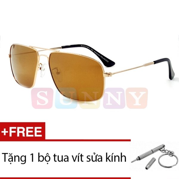 Giá bán Kính mát  Exfash SN-EF5974 C03 + Tặng 1 bộ tua vít sửa kính